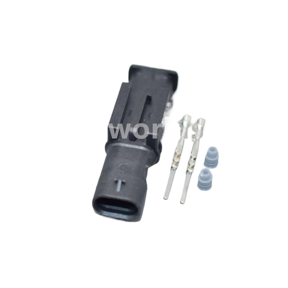 2 Pin 872-857-561/8J0973202/872-863-561 Auto Camshaft Valve p/Lug Auto Cable Connector(1set Male)