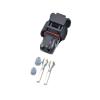 2 Pin 872-857-561/8J0973202/872-863-561 Auto Camshaft Valve p/Lug Auto Cable Connector(1set Female) view 1