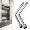 Cosyhat XLJP 2Pcs Elevator Door Keys Triangular Key Spanner Wrench Universal Triangular Key Socket for Repairing Manual Tools view 3
