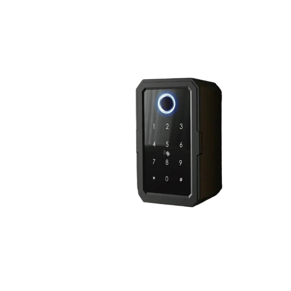 QDVOPHZA TTlock WiFi Security Boxes Password Smart Fingerprint Digital Inteligente Tuya Electronic Portable Lock Boxes(Ttlock Version)