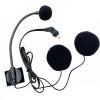 10Pin Helmet Half Face Motorcycle Headset Earpiece Microphone Noise Cancellation Music for Half Face Helmet Accessories view 1