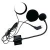 10Pin Helmet Half Face Motorcycle Headset Earpiece Microphone Noise Cancellation Music for Half Face Helmet Accessories view 4