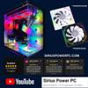 10 Pack Mixed Blade Sirius Power Infinity V2 120mm Case Fan (4 Forward Blade + 6 Reverse Blade) Perfect for The Glass Pc Cases Like Lian Li O11's, Sirius Matrix, NZXT H9, Corsair 3500x. view 2