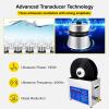 6 L Record Cleaner for Vinyl, Ultrasonic Glasses Cleaner Machine, 180 W Heater Stainless Steel Cleaning Machine, 0-30 Minutes Timer, for Record Store view 4