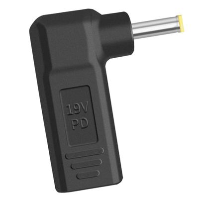 Artilits 100W 5.5 X 2.5 mm DC Plug Male to USB C DC Adapter, 5.5x2.5mm to Type C DC Adapter Support 5V 12V 19V Made for Asus Laptops, Printer,Car Refrigerator Series