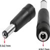 Artilits 5.5 x 2.1 mm Type C Connector Male to Female, 20V 5V 12V Made for Power Bank, LED Desk Lamp, Small Fan, Starlink Mini, Foldable Solar view 2