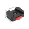 Zoeyilan V Mount Battery Plate, V Lock Quick Release Plate, Tripod Quick Release Plate Camera Mounting for DSLR Camera, Gimbals, Tripod view 4