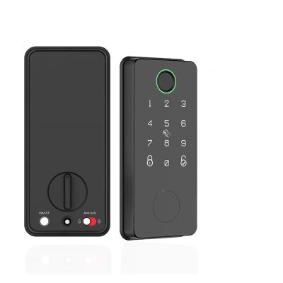 QDVOPHZA Electronic Door Lock for Tuya Lock with Deadbolt Lock Fingerprint Lock Keyless Entry with SmartLife App Remote Unlock