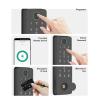 QDVOPHZA Electronic Door Lock for Tuya Lock with Deadbolt Lock Fingerprint Lock Keyless Entry with SmartLife App Remote Unlock view 3
