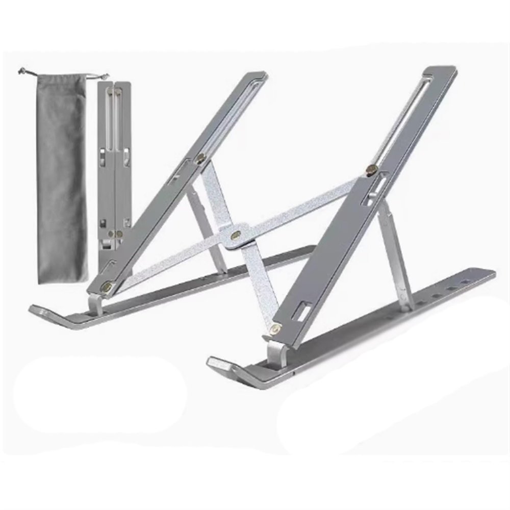 SPXTOM Laptop Stand, Ventilated Cooling, 6 Speed Adjustment, Ergonomic Foldable Laptop Holder, Scratch and Abrasion Resistant, All Laptops Up to 17 in(A)