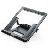 SPXTOM Laptop Stand, Aluminium, Base Laptop, 4 Speed Adjustment, Ergonomic Foldable Notebook Holder, Scratch and Abrasion Resistant, All Laptops Up to 17 Inches(Black) view 1
