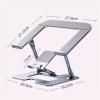 SPXTOM Adjustable Laptop Stand, Ventilated Cooling, Ergonomic Foldable, Desk Laptop Holder, Scratch and Abrasion Resistant, All Laptops Up to 17 in view 2