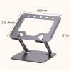 SPXTOM Steel Laptop Stand, Ventilated Cooling, Ergonomic, Foldable Desk Laptop Holder, Scratch and Abrasion Resistant, All Laptops Up to 17 in view 2