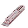 SPXTOM Foldable Laptop Stand, Ergonomic 10-Speed Adjustment, Notebook Holder, Quick Heat Dissipation, Aluminium Laptop Riser, for Products Up to 17 Inches(Pink) view 1
