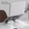 SPXTOM Foldable Laptop Stand, Ergonomic 10-Speed Adjustment, Notebook Holder, Quick Heat Dissipation, Aluminium Laptop Riser, for Products Up to 17 Inches(Pink) view 4
