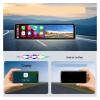 Car DVR 12 4K Carplay Compatible for Android-Auto Dash Cam Dual Len Video Drive Recorder Stream Mirror Dashcam Camera(X42-1080P-2CAM-64G) view 4