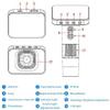 1000X WiFi Digital Microscope Camera Magnifier 8LED with 3.5 Inch Display forTablet view 4