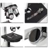 Monocular Optical Microscope Prepared Slides for Beginners Full Kit Accessories (Size : Student Model 4000X) (Student Model 1280X) view 4