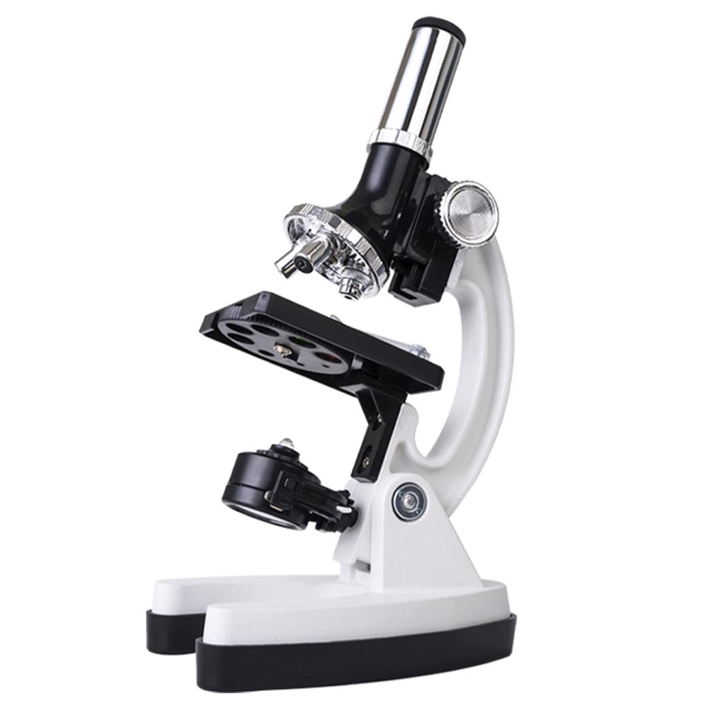 Single-Hole Optical Microscope Portable Microscope for Home Students (Size : 12 specimens) (100 specimens)