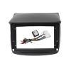 9 Inch Car Fascia Radio Panel DVD Frame Dash Kit Install Adapter Console Compatible with Mitsubishi Pajero Sport 2 L200 Triton 2008-2016(Frame with canbus) view 1