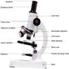 Child Microscope Optical Electronics Student 80X-800X Monocular Microscope All Glass Optics Coarse Focus Mirror Illumination Microscope view 2