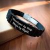 Developer By Day Ninja By Night Glide lock Clasp Birthday Unique Gift for Men Women Friends Coworkers Family view 2