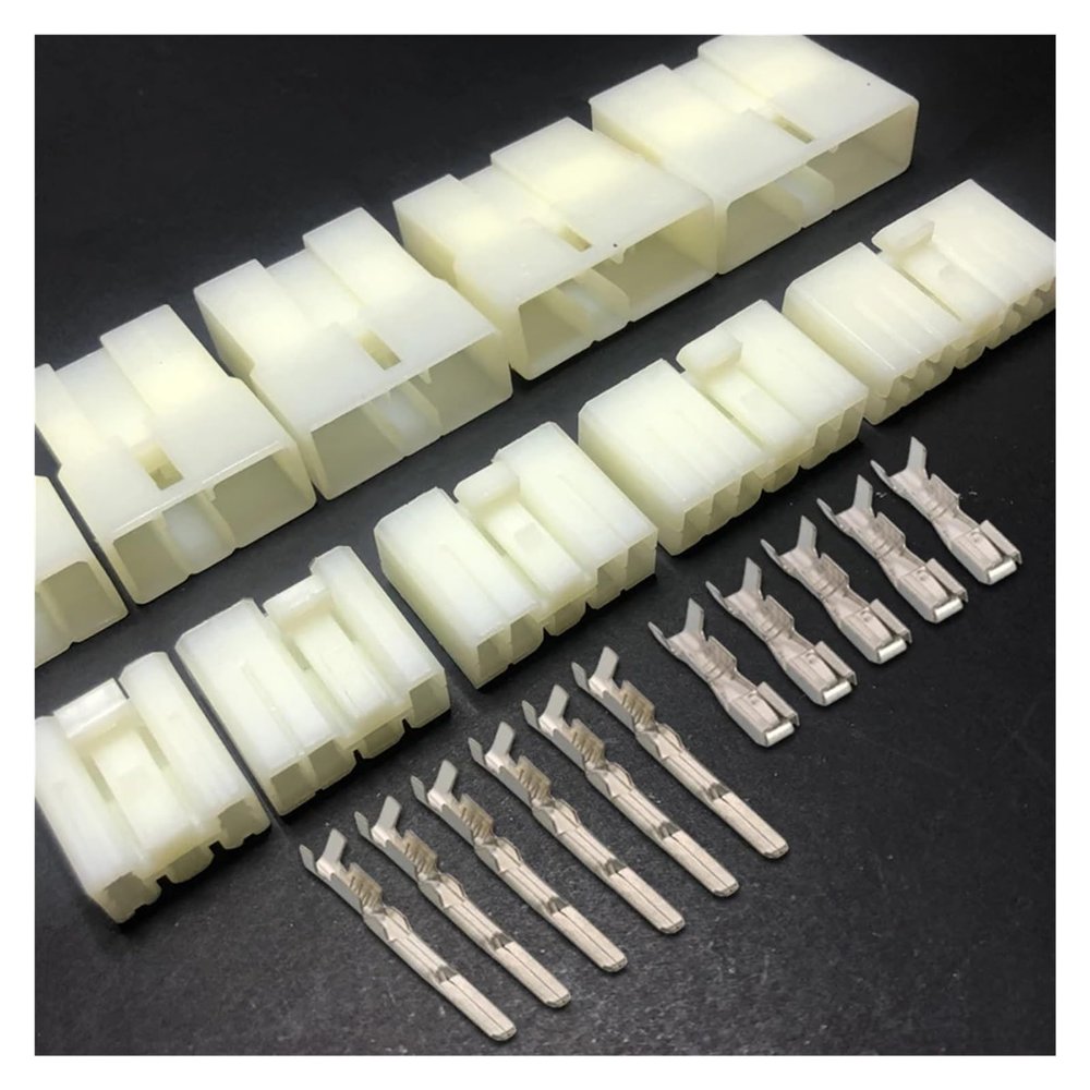 Dj7072-3 Motorcycle Adapter Harness Male/Female Butt Plug 5/7 / 9/11/13/17 Pin Car Audio Cable Connector Terminal Sheath BHUPWZE(11p,5sets)