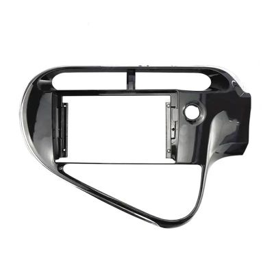 9 Inch Car Frame Fascia Adapter Decoder Android Radio Dash Fitting Panel Kit Compatible with Toyota Prius C 2018(Only Frame)
