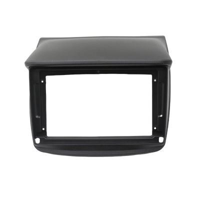 9 Inch Car Fascia Radio Panel DVD Frame Dash Kit Install Adapter Console Compatible with Mitsubishi Pajero Sport 2 L200 Triton 2008-2016(Only frame)