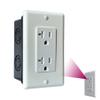 4K WiFi Wall Outlet Security Night Vision Camera | Real Functional Power Outlet | Selectable Lens Orientation (Upward View  No Night Vision) view 1