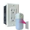4K WiFi Wall Outlet Security Night Vision Camera | Real Functional Power Outlet | Selectable Lens Orientation (Upward View  with Night Vision) view 1