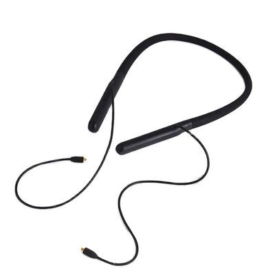 Neckband Wireless Bluetooth Receiver for MMCX IEM, Support LDAC/aptX Adaptive/aptX-HD/AAC/LE-Audio,33 Hours Playtime,Type-C,Waterproof,with HD Mic for Audiophile/Musician/DJ/Gaming (X03 Straight)