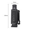 XHJ Infrared Monocular Night Vision Device 8X Zoom 4K HD 25mm Lens Black Adults Outdoor Enthusiasts view 2