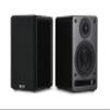 Dared SP02 Passive Bookshelf Speakers: 2-Way Design, Black Piano Finish - 1 Pair. Requires an External Amplifier for Operation (Amplifier Available Separately in Our Store) view 1