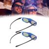 Rechargeable 144Hz D Link 3D Active Shutter Glasses for D Link 3D Projectors Premium D 3D Glasses Compatible with Most D Link 3D Projectors view 2