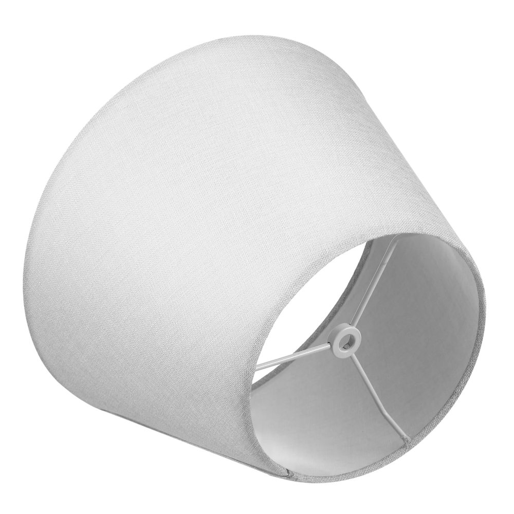 Levemolo Simple Light Shade White Table Lampshade Fabric Lampshade for Standard Lamp Desk Lamp Shade