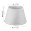 Levemolo Simple Light Shade White Table Lampshade Fabric Lampshade for Standard Lamp Desk Lamp Shade view 2