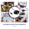 Dioche Condenser Microphone, Conference Microphone PC Microphone with Touch Mute Function for Game Voice, Internet Video, Live Microphone (USB Plug) view 4