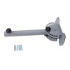 Adjustable Satellite Dish Mount 11.8x7.9in Weatherproof Aluminum Alloy Multi Angle Satellite Internet Antenna Mounting Bracket Kit for Roof or Wall Installation view 1