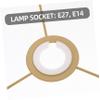 ROMISBABA Metal Hollow Lamp Shade Floral Lampshade Replacement for Ceiling Light view 4