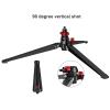 Portable Desktop Small Tripod, Tripod Stand Holder Mini Tabletop Photography Camera Holder, with Cold Shoe. Load 10kg for DSLR Camera view 3
