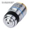 40X Achromatic Objective Lens, Aluminum Alloy Shell with Observation for Biological Microscope, Eliminate Reflections and Increase Contrast view 2