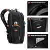 Briggs & Riley Medium Cargo Backpack for Women & Men - Laptop Backpack, For Work & Travel, Lightweight & Durable, Padded Straps, Fits up to 15" Laptop - @work Collection, Black view 3
