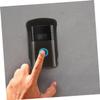 COOLHIYA 2pcs Outdoor Doorbell Cover Weatherproof Rainproof Shell for Wireless Door Bell Plastic Protector view 4