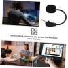 WHAMVOX 1pc Wired Headset Microphone Gooseneck for Teaching and Live Streaming Stereo Mic for Gaming and Online Classes Comfortable Design for Extended Use view 4