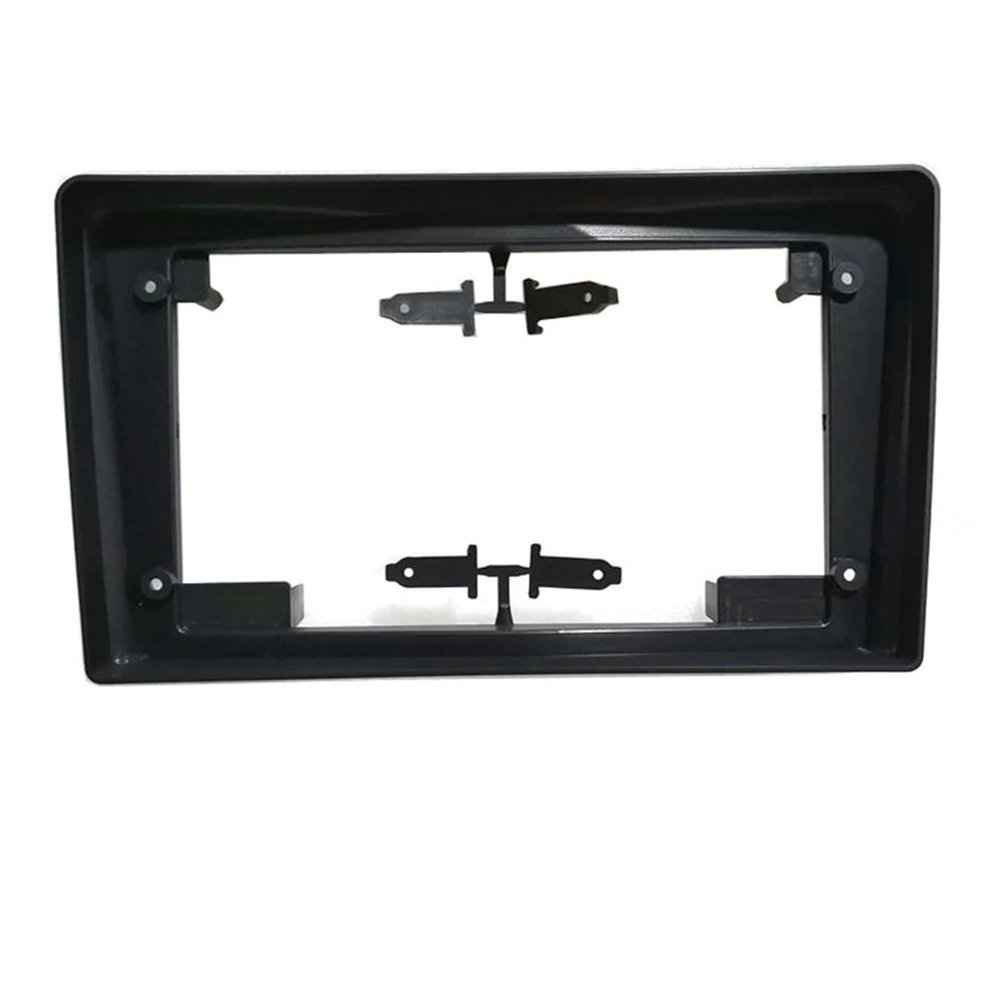 AYYDXRK 9 Inch Car Fascia Frame Fascia Adapter Canbus Box Compatible with Opel Zafira B Astra H Antara Corsa D Android Radio Dash Fitting Panel Kit Install Mount Kit(Black)