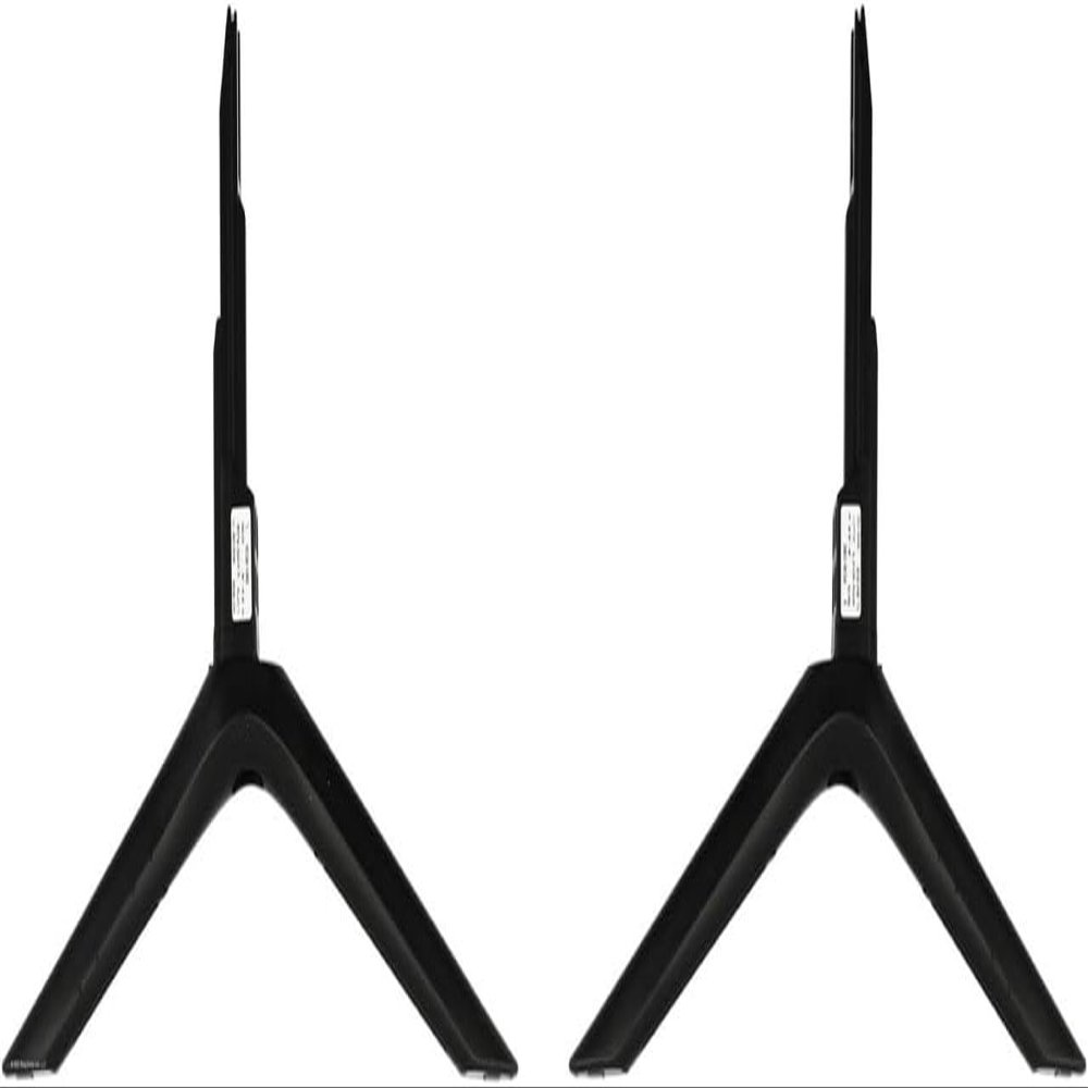 OEM Part - TV Base Stand Legs Compatible with Samsung 75" Tabletop TVs Stand Models UN75TU7000 UN75TU7000GXPE (No Screws Needed. The Stand Snaps in Place.)