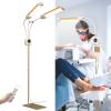 Aredwhiterui Double Arms LED Light for Photography Studio, Makeup Beauty Light with Phone Holder, Stepless Dimmable, Angle & Height Adjustable, Bicolor Beauty Lash Light with Digital Display view 1