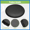 VekAuto Universal 10" Car Speaker Grills Cover Mesh Round 10 Inch Audio Subwoofer Protective Case with Mounting Screws ABS Black - Pack of 4 Auto Accessories view 4
