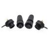 QXCIVR 1Pcs Aviation Connector Plastic Water.Proof Head Outlet IP67 PY07 Butt Connectors 2pin 3pin 4pin 5pin 6pin 7pin 8pins Z108(3P Bayonet) view 4
